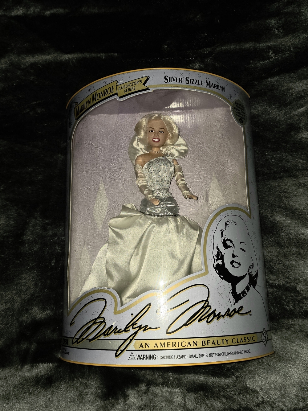 Marilyn Monroe Silver & Ivory Glamour Doll